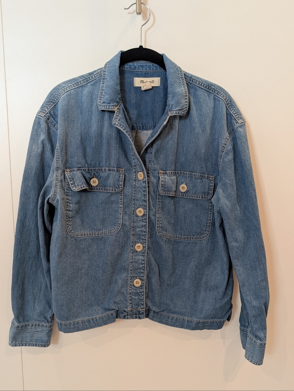 Madewell Light Blue Denim Jacket